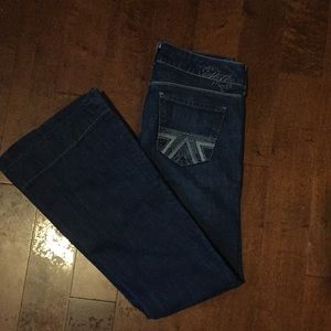 Worn once flare jeans!